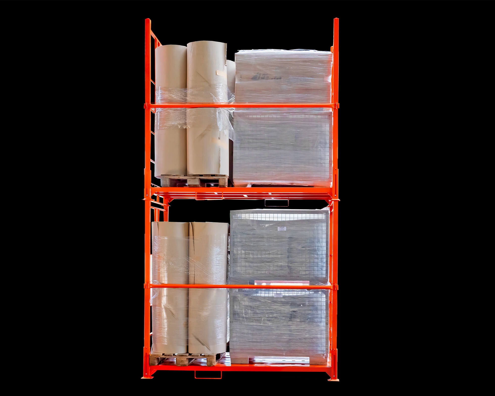 flexible Regalgestelle anstatt festverbauter Lagereinrichtung